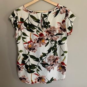 ONLY Floral print short-sleeve top